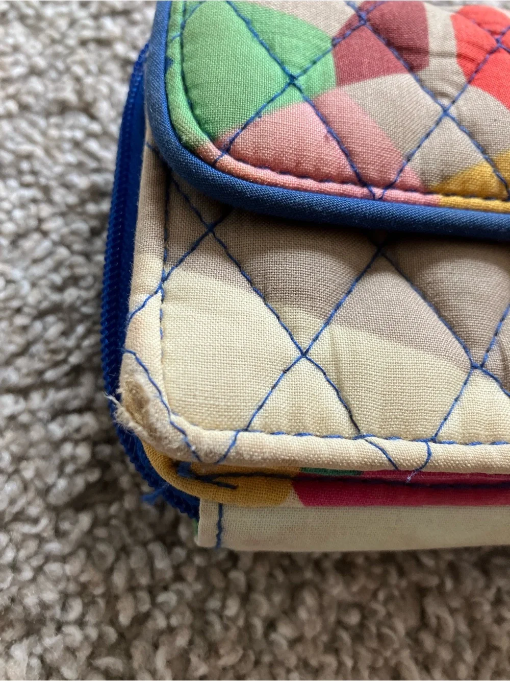 Vera Bradley Multicolor Quilted Wristlet Wallet - Picture 6 of 10